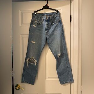 Levi's Light Blue Boyfriend Jeans